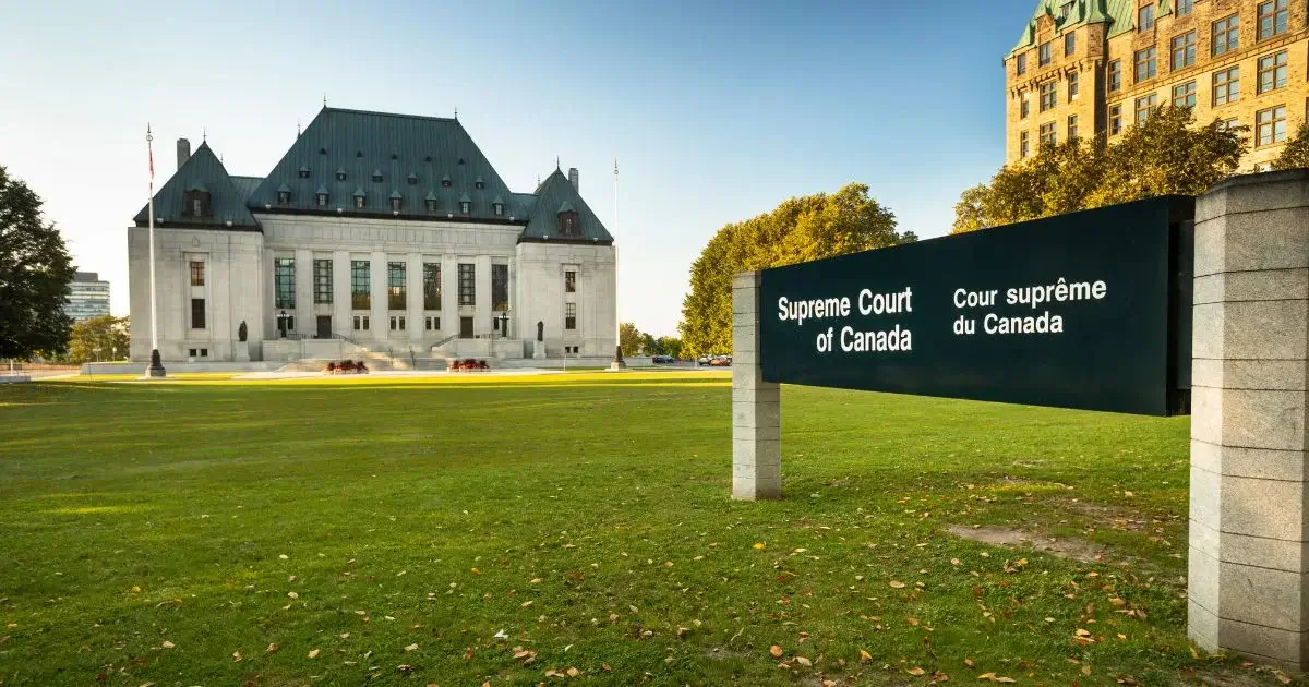 Supreme Court of Canada building in Ottawa